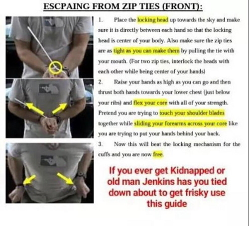 짚타이 이스케이프 [해법제공]    Zip Tie Escape