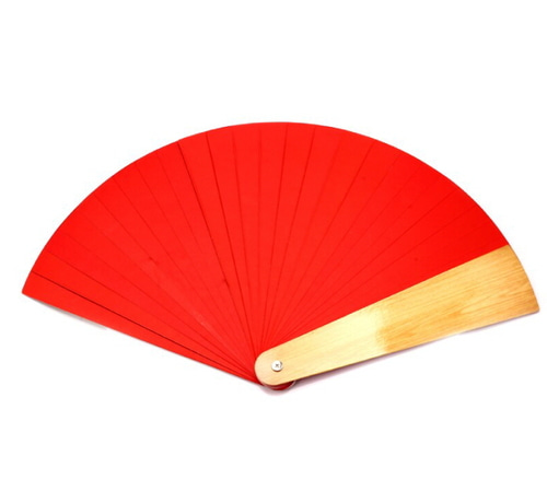칼라체인지부채(4색)고급형(실크별도)  Color Change Fan (4 color)