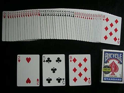 쓰리웨이 포싱덱(파랑) 세가지 카드 모음