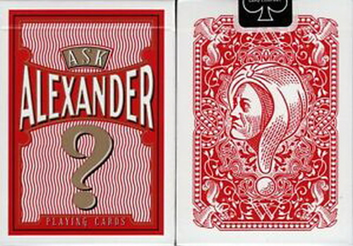 에스크 알렉산더 카드  Ask Alexander Playing Cards - Limited Edition
