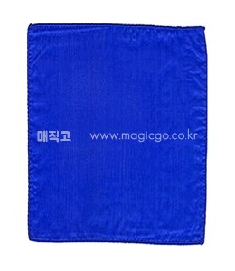 실크스카프 파랑색(18inch) Silk scarf blue