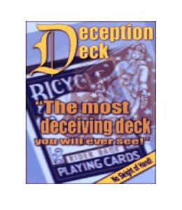디셉션 덱  Deception Deck Bicycle