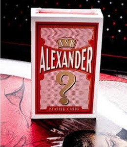 에스크 알렉산더 카드  Ask Alexander Playing Cards - Limited Edition