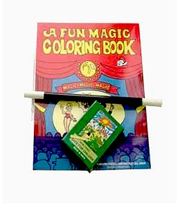 컬러링북 키트 (정품)   Coloring Book kit crayon, wand, book