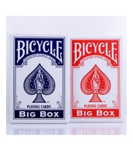 점보 바이시클(파랑) 카드       Big Bicycle Cards
