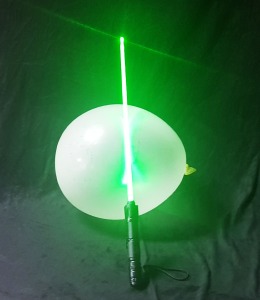 라이트세이버 쓰루 벌룬 (녹색)   Lightsaber Thru Balloon (Green)